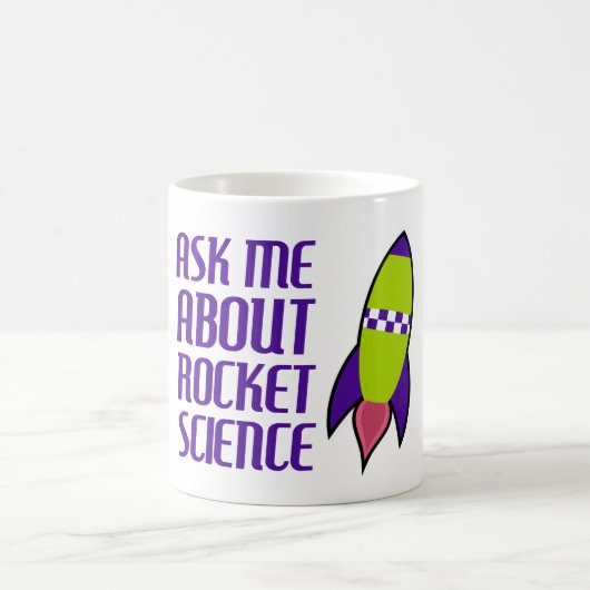 Mug Interrogez-moi au sujet des études spatiales (Centre)