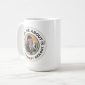 Mug Interrogez-moi sur la biologie évolutive Mammouth (Devant gauche)