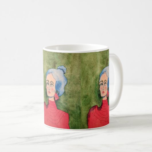 Mug "Interrompu" (Devant droit)