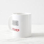 Mug Interrupteurs Hittin pour femmes Funny Network Adm (Devant gauche)