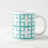 Mug - Interwoven Aqua Carrés (Droite)