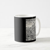 Mug Intimidation, dessin à l'encre de Chine (Devant droit)