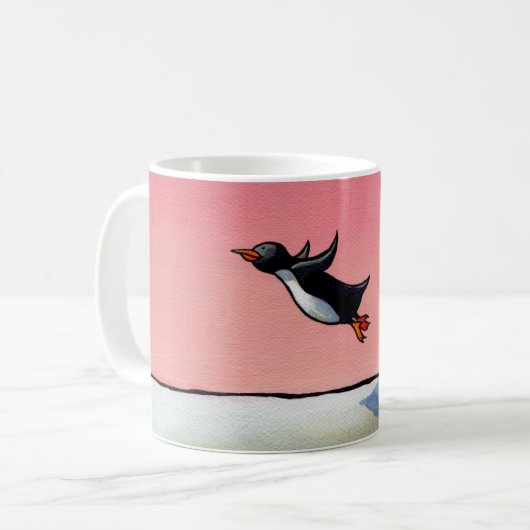 Mug Intitulé : Optimiste éternel - art ambitieux de (Devant gauche)