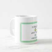 Mug intitulé "Pardonne" (Devant gauche)