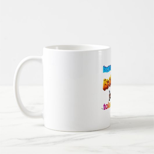 Mug Intolérance au lactose (Gauche)