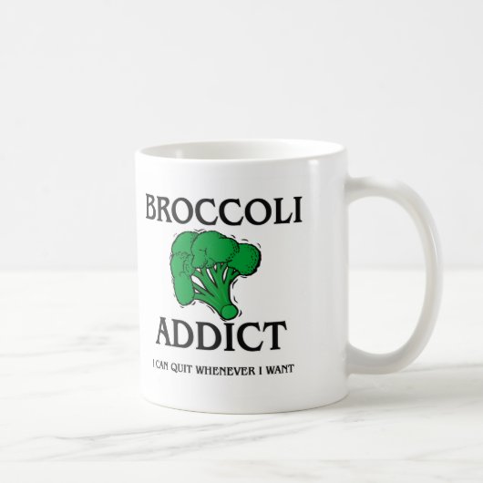 Mug Intoxiqué de brocoli (Droite)