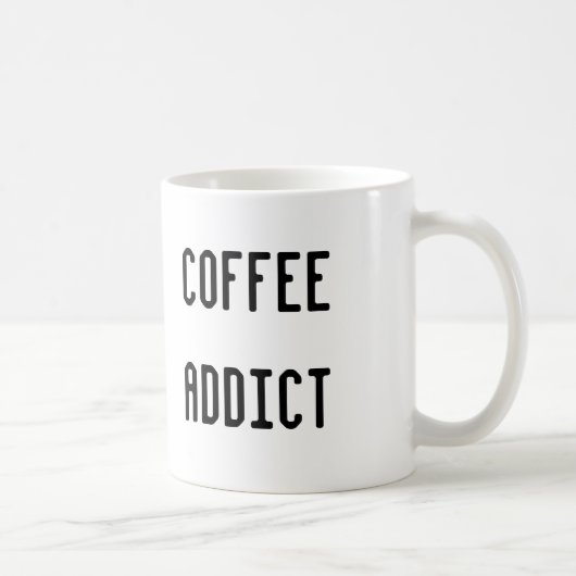 MUG INTOXIQUÉ DE CAFÉ (Droite)