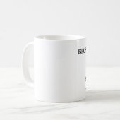 Mug Intoxiqué de choux de bruxelles (Devant gauche)