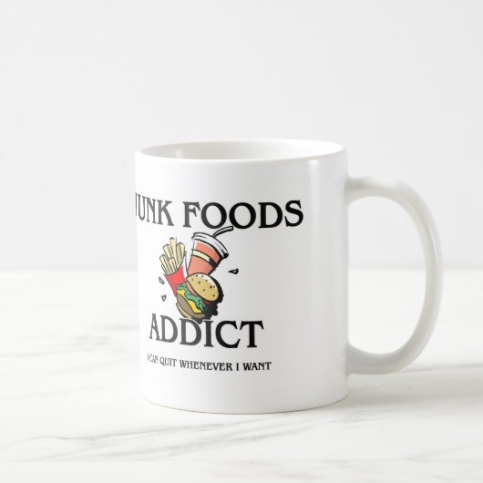 Mug Intoxiqué de nourritures d'ordure (Droite)