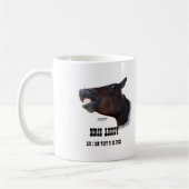 Mug Intoxiqué drôle de cheval (Gauche)