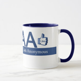 Mug Intoxiqués de Facebook anonymes