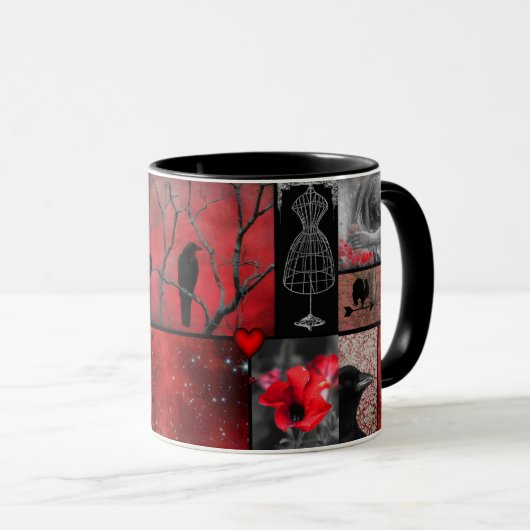 Mug Intrigue Par Rouge (Devant droit)