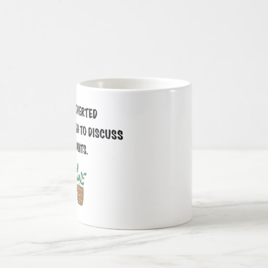 Mug Introduction et plante (Centre)