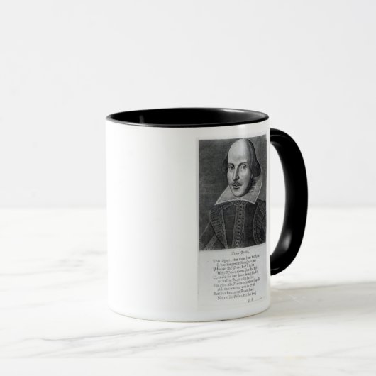 Mug Introduction, 'M. William Shakespeares (Devant droit)