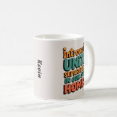 Mug Introduction Unite... Dans Nos Propres Maisons (Devant droit)
