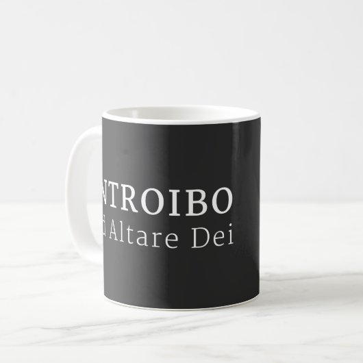 Mug Introibo Ad Altare Dei   (Devant gauche)