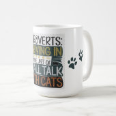 Mug Introverses prospérer avec des chats (Devant droit)