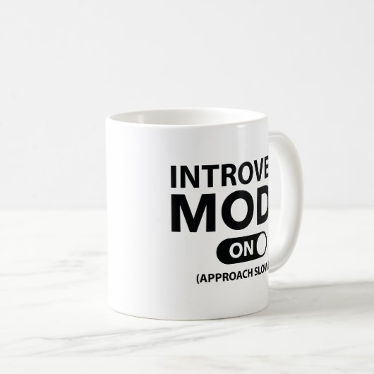 Mug Introvert (Devant droit)