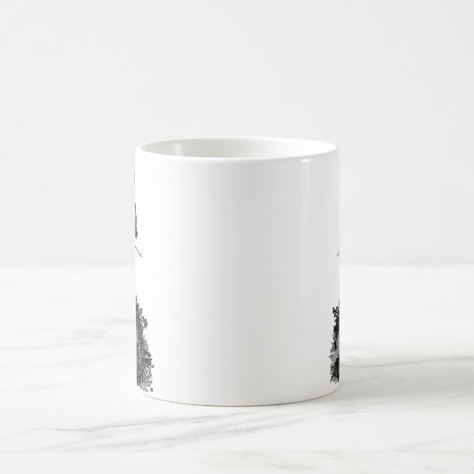 Mug Introvert Empath Owl sagesse illustré citation d'e (Centre)