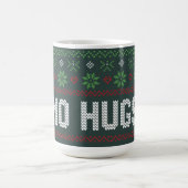 Mug Introvert No Hugs Funny Ugly Sweat de Noël (Centre)