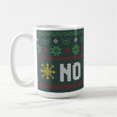 Mug Introvert No Hugs Funny Ugly Sweat de Noël (Gauche)