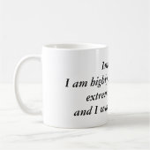 Mug Introvert : Powered by Silence & Caffeine (Gauche)