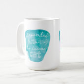 Mug Introverted mais disposé à discuter chat (Devant gauche)