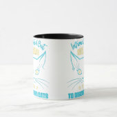 Mug Introverted Mais Prêt À Discuter Des Chats (Centre)