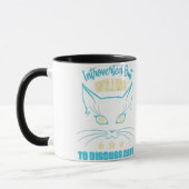Mug Introverted Mais Prêt À Discuter Des Chats (Gauche)