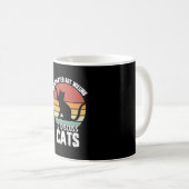 Mug Introverted Mais Prêt À Discuter Des Chats Drôle (Devant droit)