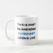 Mug introverti, génial (Gauche)