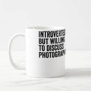 Mug Introverti Mais Prêt à Discuter de Photographie Ph