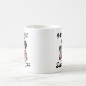 Mug "Introverti Mais Prêt à Discuter des Chats" Drôle (Centre)