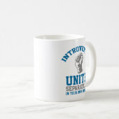 Mug Introverties Unite (Devant droit)