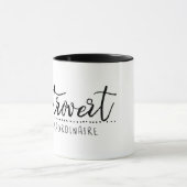 Mug Introvertir la typographie Extraordinaire (Centre)
