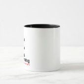 Mug Introvertir l'Humour de datation ; jeu d'état de r (Centre)
