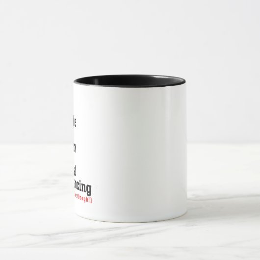 Mug Introvertir l'Humour de datation ; jeu d'état de r (Centre)
