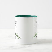 Mug Introvertir Mais Heureux De Parler D'Avions, Drôle (Centre)