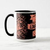 Mug Introvertir personnalité musique forte gens tranqu (Gauche)