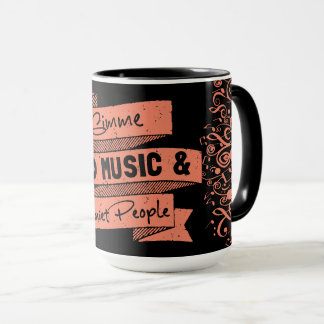 Mug Introvertir personnalité musique forte gens tranqu