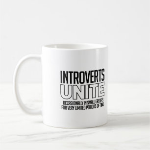 Mug Introvertis unissez-vous : Occasionnellement