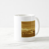 Mug Inuit Kayak - Sepia (Devant droit)