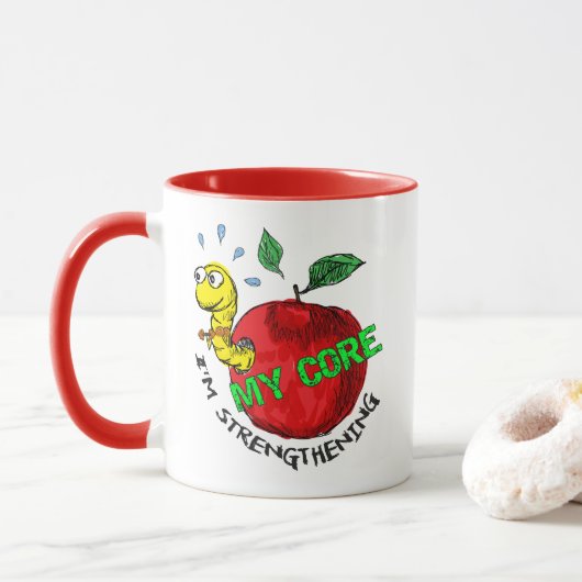 Mug Invader Apple (Avec donut)