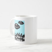 Mug Invasion Alien d'Amsterdam (Devant gauche)