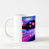 Mug Invasion d'aliens art funky (Gauche)
