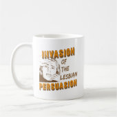 Mug Invasion de la persuasion lesbienne (Gauche)