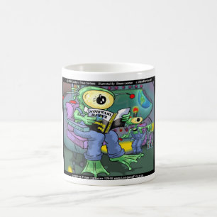 Mug Invasion de la Terre 4 Débutants Cadeaux Drôles T-