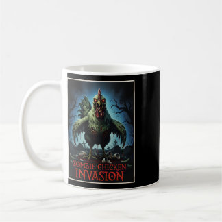 Mug Invasion de poulets zombies Horreur de ferme de mo
