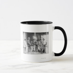 Mug Inverse d'hommes de Cheyenne avec le blanc