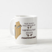 Mug Inversion d'accord 6-4 SPECIAL Blanc cassé (Devant gauche)